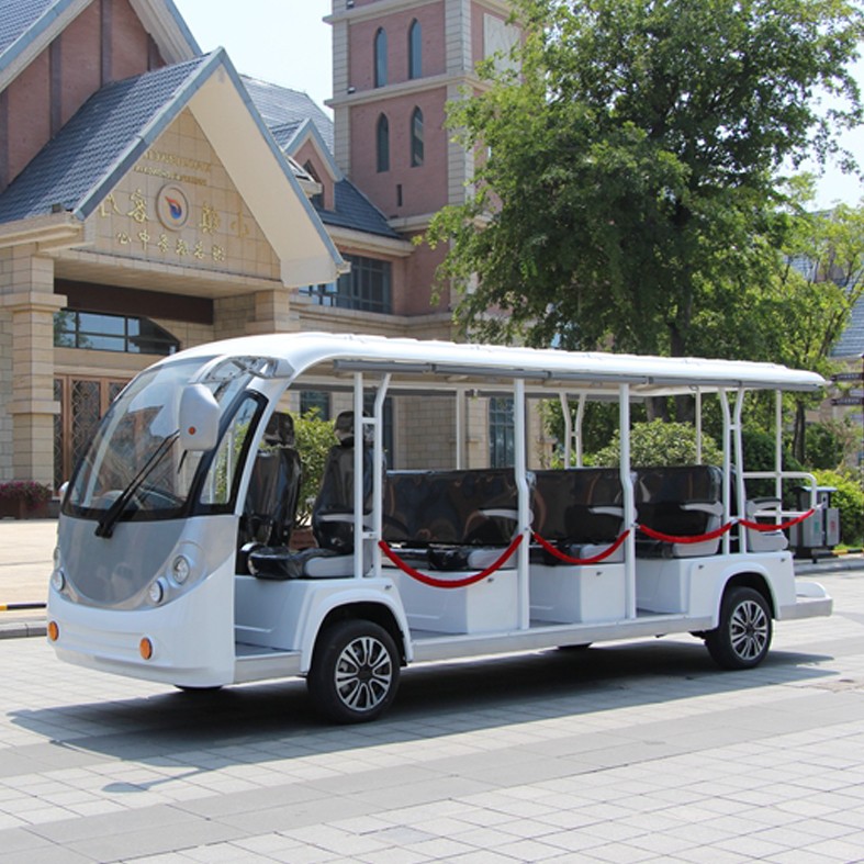 14 vietų elektrinis pažintinis autobusas